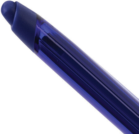 Ручка стираемая гелевая с грипом BRAUBERG "X-ERASE", СИНЯЯ, корпус синий, узел 0,7 мм, линия письма 0,35 мм, 143333