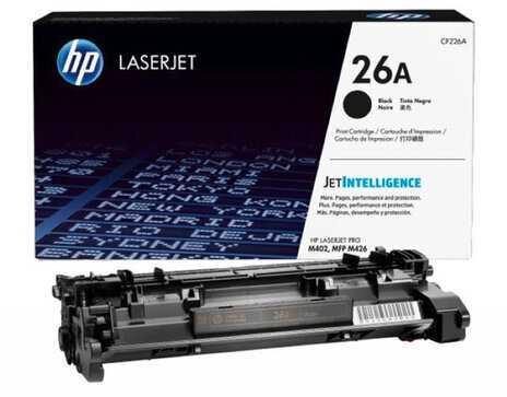 Картридж лазерный HP (CF226A) LaserJet Pro M402d/n/dn/dw/426dw/fdw/fdn, №26A, оригинальный, ресурс 3100 стр.