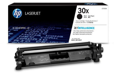 Картридж лазерный HP (CF230X) LaserJetPro M227fdw/M227sdn/M203dn/M203dw №30X, увеличенный ресурс, 3500 стр, оригинальный