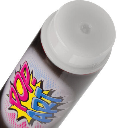 Маркер меловой "POP-ART" БЕЛЫЙ, 3,5 мм, стираемый, для гладких поверхностей, BRAUBERG, 151519