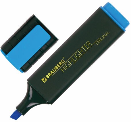 Набор текстовыделителей 12 ЦВЕТОВ на подставке, BRAUBERG "ORIGINAL", линия письма 1-5 мм, 151699