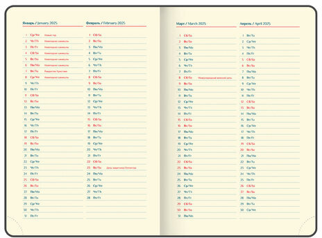Ежедневник датированный 2025 А5 148х218 мм GALANT "Infinity Silver", под кожу, черный, 115720
