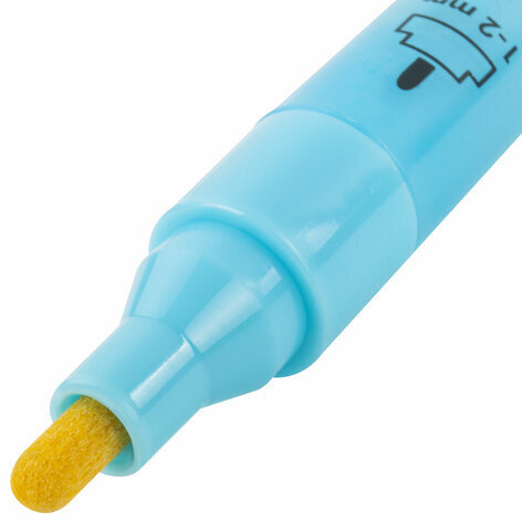 Маркеры акриловые для рисования и хобби, 20 ярких цветов, линия 1-2 мм, BRAUBERG ART CLASSIC, 152524