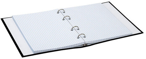 Тетрадь на кольцах А5 165х215 мм, 160 л., твердый картон, клетка, BRAUBERG, "Idea", 404091