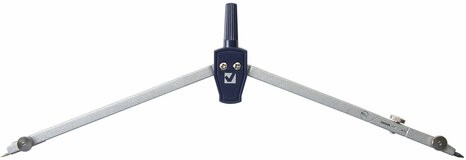 Готовальня BRAUBERG "Student Oxford", 2 предмета: циркуль 140 мм со сгибаемой ножкой, грифель, пенал, 210323