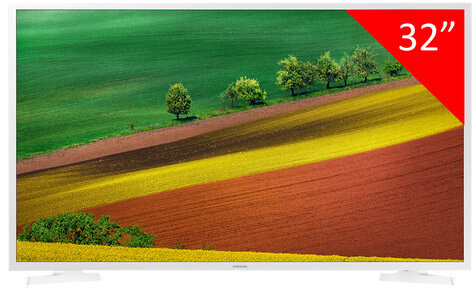 Телевизор SAMSUNG UE32N4010AUXRU, 32" (81 см), 1366x768, HD, 16:9, белый