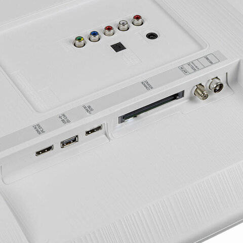 Телевизор SAMSUNG UE32N4010AUXRU, 32" (81 см), 1366x768, HD, 16:9, белый