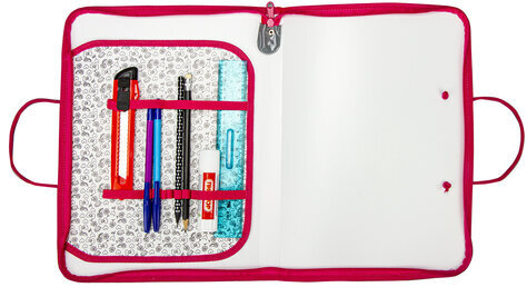 Папка для труда на молнии с ручками ПИФАГОР А4, 1 отделение, пластик, органайзер, "Mouse", 270877