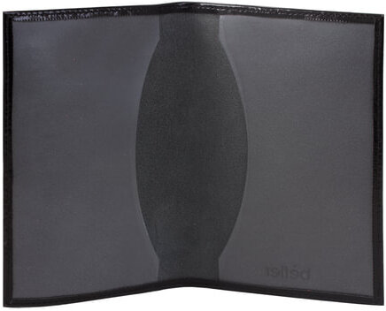 Обложка для паспорта BEFLER "Classic", натуральная кожа, тиснение "Passport", черная, О.1-1