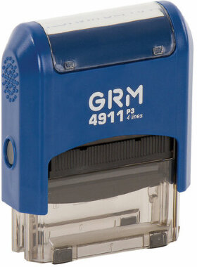 Штамп стандартный &quot;КОПИЯ ВЕРНА&quot;, оттиск 38х14 мм синий, GRM 4911 Р3, 110491140