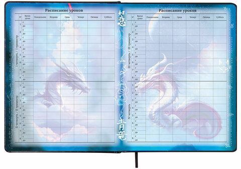 Дневник 1-11 класс 48 л., кожзам (твердая с поролоном), печать, цветной блок, BRAUBERG, "Ниндзя", 106950