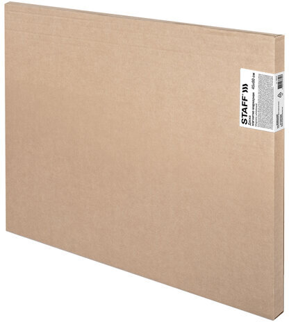 Доска магнитно-маркерная 45х60 см, металлическая рамка, STAFF ECO, 238136