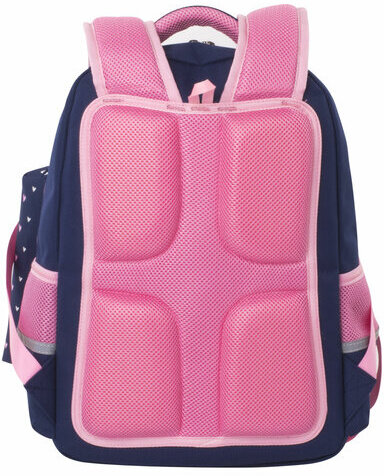 Рюкзак ЮНЛАНДИЯ COMPLETE с пеналом в комплекте, эрго-спинка, "Pink bow", 42х29х14 см, 229972