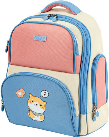 Рюкзак BRAUBERG CLASSIC, легкий каркас, премиум материал, "Tender", бежевый, 37х32х21 см, 272090