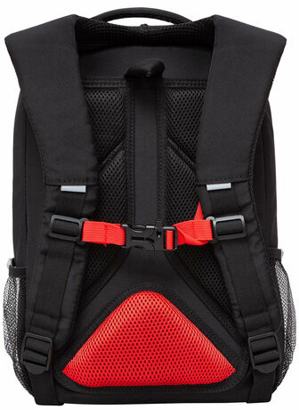 Рюкзак GRIZZLY школьный, анатомическая спинка, 2 отделения, для мальчиков, UNIVERSAL, 39х26х19 см, RB-356-5/4