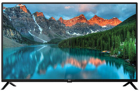 Телевизор BQ 40S01B Black, 40'' (100 см), 1920x1080, FullHD, 16:9, SmartTV, WiFi, черный