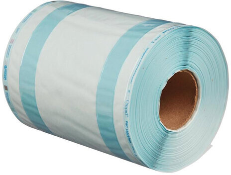 Рулон комбинированный со складкой ВИНАР СТЕРИТ, для ПАРОВОЙ/ГАЗОВОЙ стерилизации, 250 мм х 65 мм х 100 м