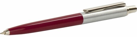 Ручка подарочная шариковая BRAUBERG Soprano, СИНЯЯ, корпус серебристый с бордовым, 0,5мм, 143485