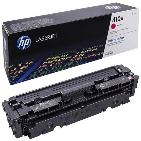 Картридж лазерный HP (CF413A) LaserJet Pro M477/M452, №410A, пурпурный, оригинальный, 2300 страниц