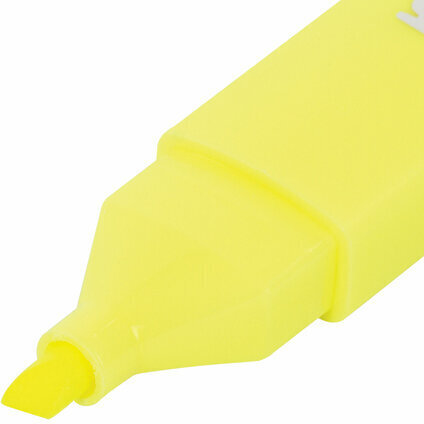 Текстовыделитель ЮНЛАНДИЯ "COLORSTAR", ЖЕЛТЫЙ, линия 1-4 мм, 151700