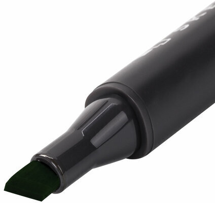 Маркер для скетчинга двусторонний 1 мм - 6 мм BRAUBERG ART CLASSIC, ТЕМНО-ОЛИВКОВЫЙ (G434), 151804