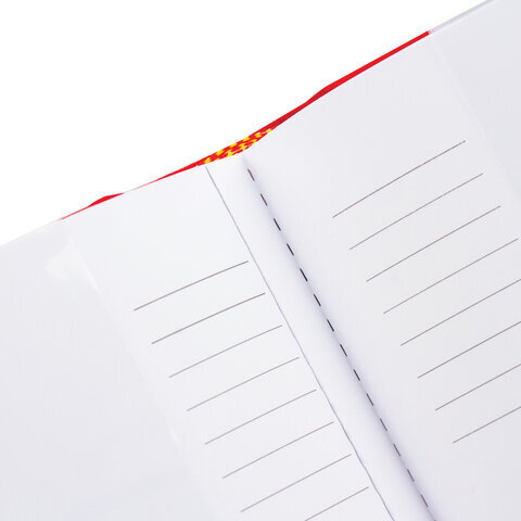 Фотоальбом BRAUBERG на 200 фото 10х15 см, под кожу, бумажные страницы, бокс, красный, 391193