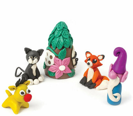 Пластилин мягкий ЮНЛАНДИЯ "ВЕСЕЛЫЙ ШМЕЛЬ", 16 цветов, 240 г, СО СТЕКОМ, 106673