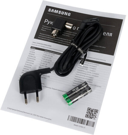 Телевизор SAMSUNG UE32T4500AUXRU, 32" (81 см), 1366x768, HD, 16:9, SmartTV, WiFi, черный