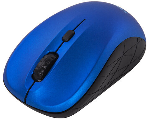 Мышь беспроводная SONNEN V-111, USB, 800/1200/1600 dpi, 4 кнопки, оптическая, синяя, 513519
