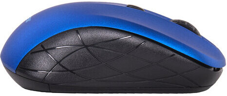 Мышь беспроводная SONNEN V-111, USB, 800/1200/1600 dpi, 4 кнопки, оптическая, синяя, 513519