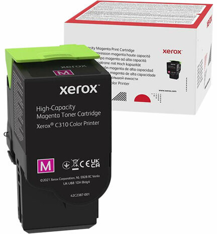 Картридж лазерный XEROX (006R04370) C310/C315, пурпурный, ресурс 5500 стр., ОРИГИНАЛЬНЫЙ