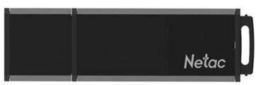 Флеш-диск 32 GB NETAC U351, USB 3.0, черный, NT03U351N-032G-30BK