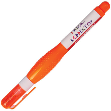 Ручка-корректор ПИФАГОР, 6 мл, металлический наконечник, 227145