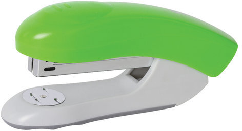 Степлер №24/6, 26/6 BRAUBERG "Original", до 25 листов, зеленый, 227774