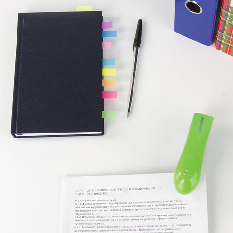 Степлер №24/6, 26/6 BRAUBERG "Original", до 25 листов, зеленый, 227774