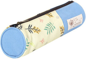 Пенал-тубус BRAUBERG, 1 отделение, полиэстер, &quot;Dream&quot;, голубой, 20х7 см, 270266