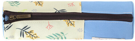 Пенал-тубус BRAUBERG, 1 отделение, полиэстер, "Dream", голубой, 20х7 см, 270266