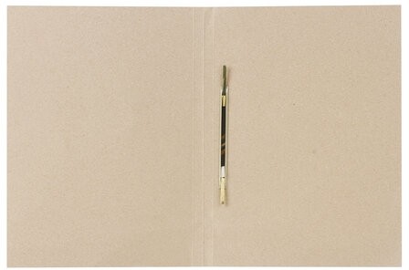 Скоросшиватель картонный BRAUBERG, гарантированная плотность 300 г/м2, до 200 листов, 122736