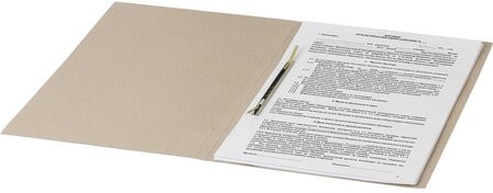 Скоросшиватель картонный BRAUBERG, гарантированная плотность 300 г/м2, до 200 листов, 122736