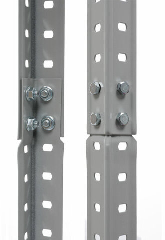 Стеллаж металлический BRABIX "MS KD-195/30-5", 1950х1000х300 мм, 5 полок, сборная стойка, 291118, S240BR243502