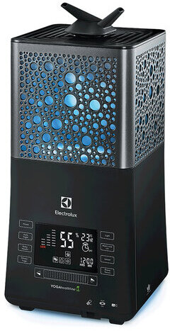 Увлажнитель воздуха ELECTROLUX EHU-3810D, объем бака 6,3 л, 110 Вт, гигростат, черный, НС-1103479