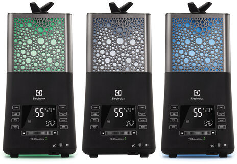 Увлажнитель воздуха ELECTROLUX EHU-3810D, объем бака 6,3 л, 110 Вт, гигростат, черный, НС-1103479