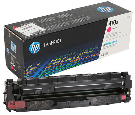 Картридж лазерный HP (CF413X) LaserJet Pro M477/M452, №410X, пурпурный, оригинальный, ресурс 5000 страниц