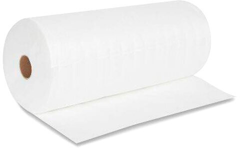 Салфетка одноразовая белая в рулоне 100 шт., 30х40 см, спанлейс 40 г/м2, ЧИСТОВЬЕ, 601-795