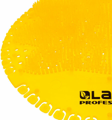 Дезодоратор коврик для писсуара желтый, аромат Лимон, LAIMA Professional, на 30 дней, 608898