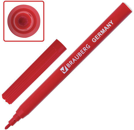 Фломастеры BRAUBERG "InstaRacing", 18 цветов, вентилируемый колпачок, карт. упаковка, выборочный лак, увел. срок службы, 150549