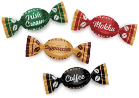 Карамель леденцовая МИНИ-М BARISTA, ассорти (мокко, кофе, капучино, ирландский крем), 1 кг