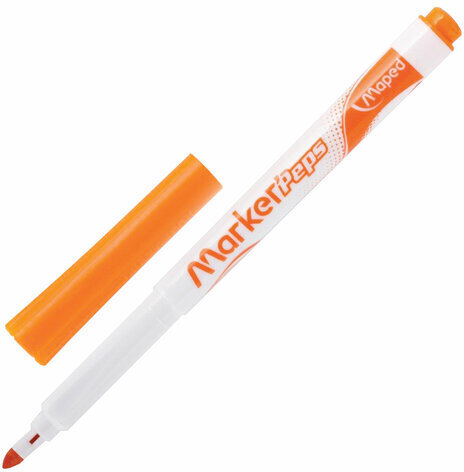 Маркеры для доски MAPED (Франция), НАБОР 12 шт., "Marker Pep's", круглый наконечник 1,5 мм, 741817