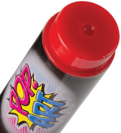 Маркер меловой "POP-ART" КРАСНЫЙ, 3,5 мм, стираемый, для гладких поверхностей, BRAUBERG, 151521