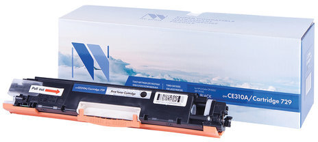 Картридж лазерный NV PRINT (NV-CE310A/729Bk) для HP M175nw/CP1025nw/CANON LBP7010C, черный, ресурс 1200 страниц